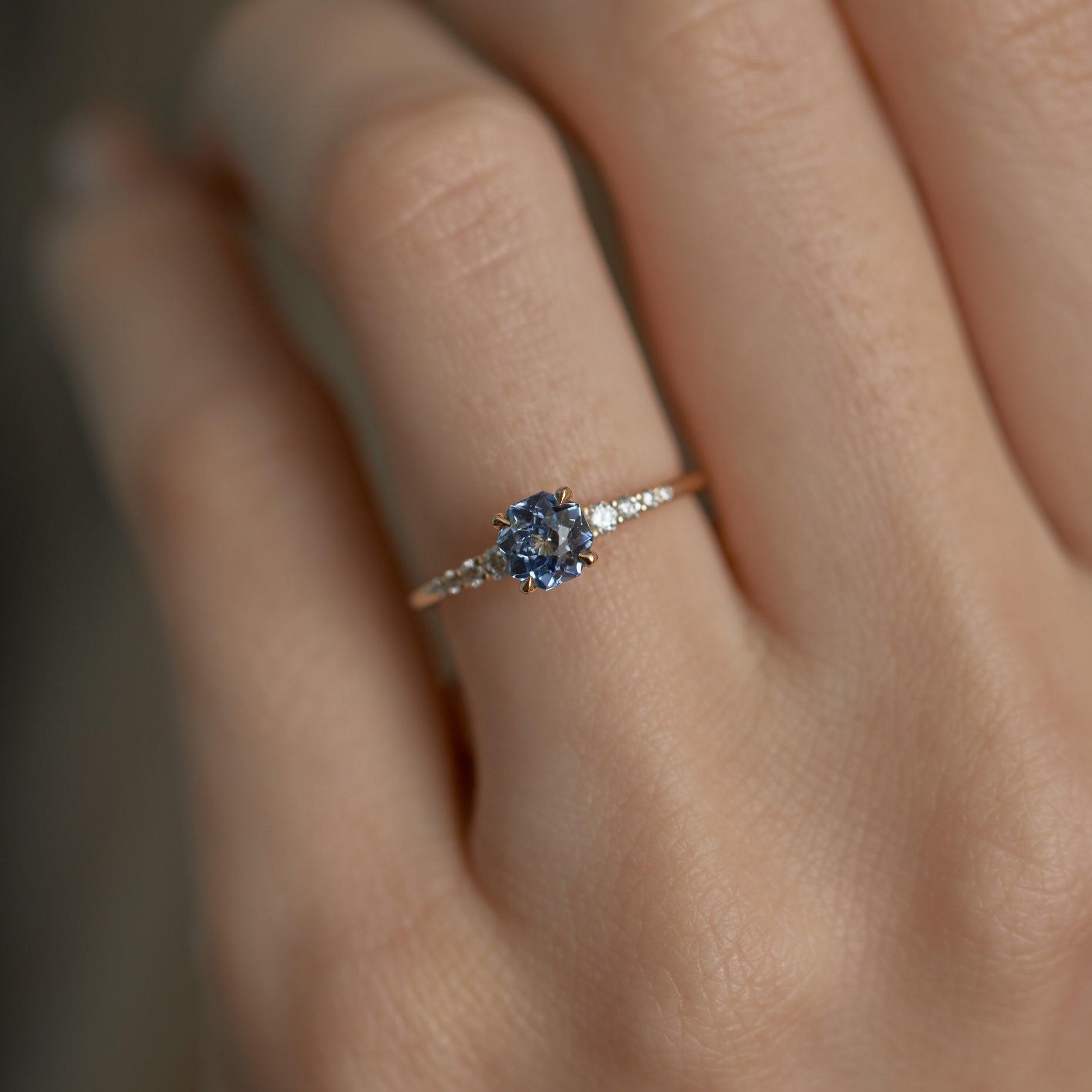 Shooting Star Ring - 1.05ct Sapphire - Rings - Raelyn Rose Jewellery