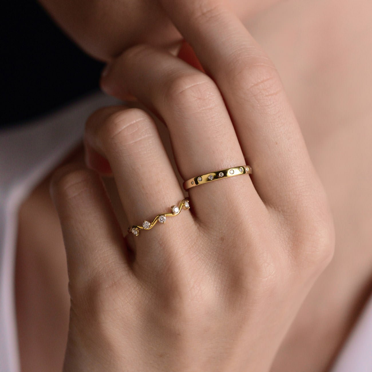 Stepping Stone Ring - Rings - Raelyn Rose Jewellery
