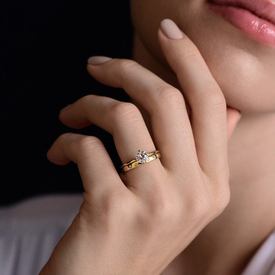 Stepping Stone Ring - Rings - Raelyn Rose Jewellery