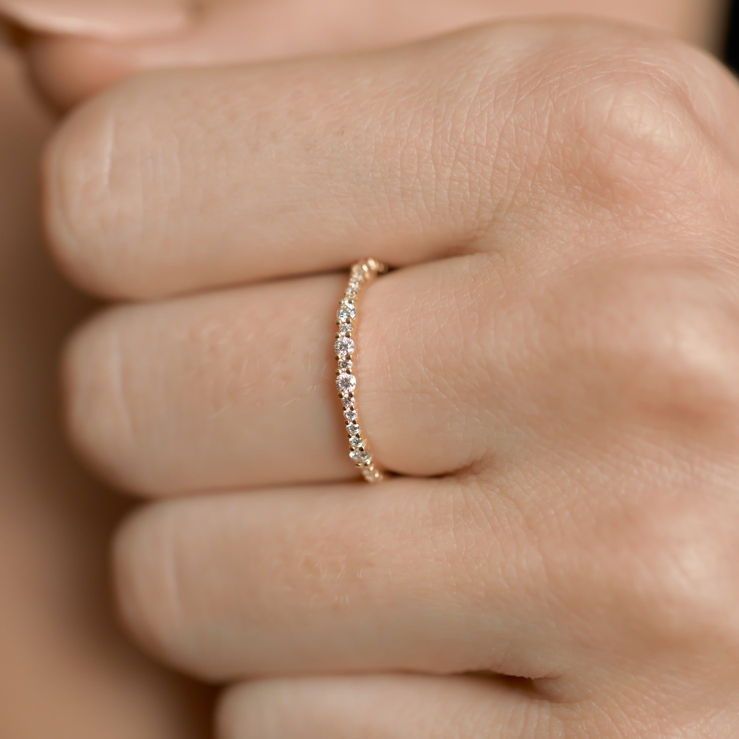 Trail Ring - Round Diamonds - Rings - Raelyn Rose Jewellery