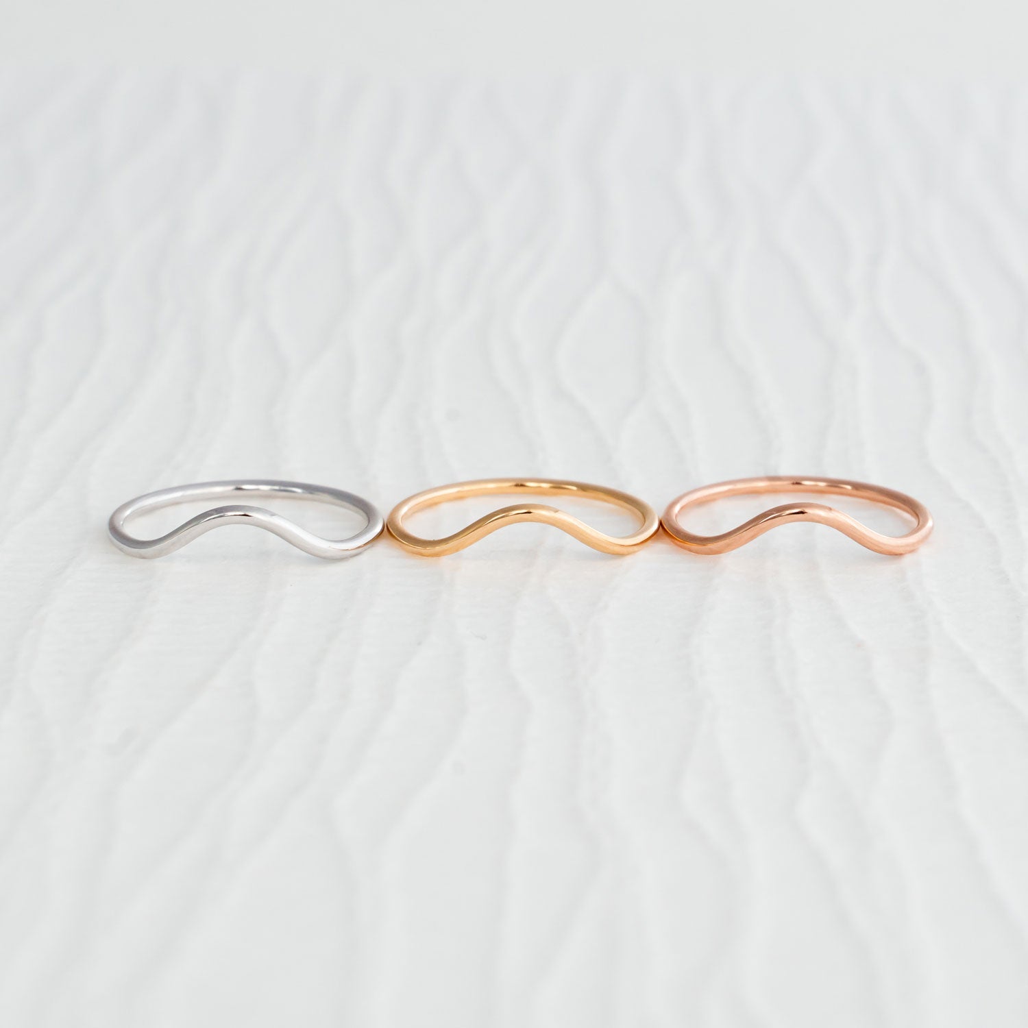 Wave Ring - Rings - Raelyn Rose Jewellery