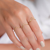 Wave Ring - Rings - Raelyn Rose Jewellery
