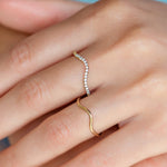 Wave Ring - Rings - Raelyn Rose Jewellery