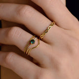 Wave Ring - Rings - Raelyn Rose Jewellery