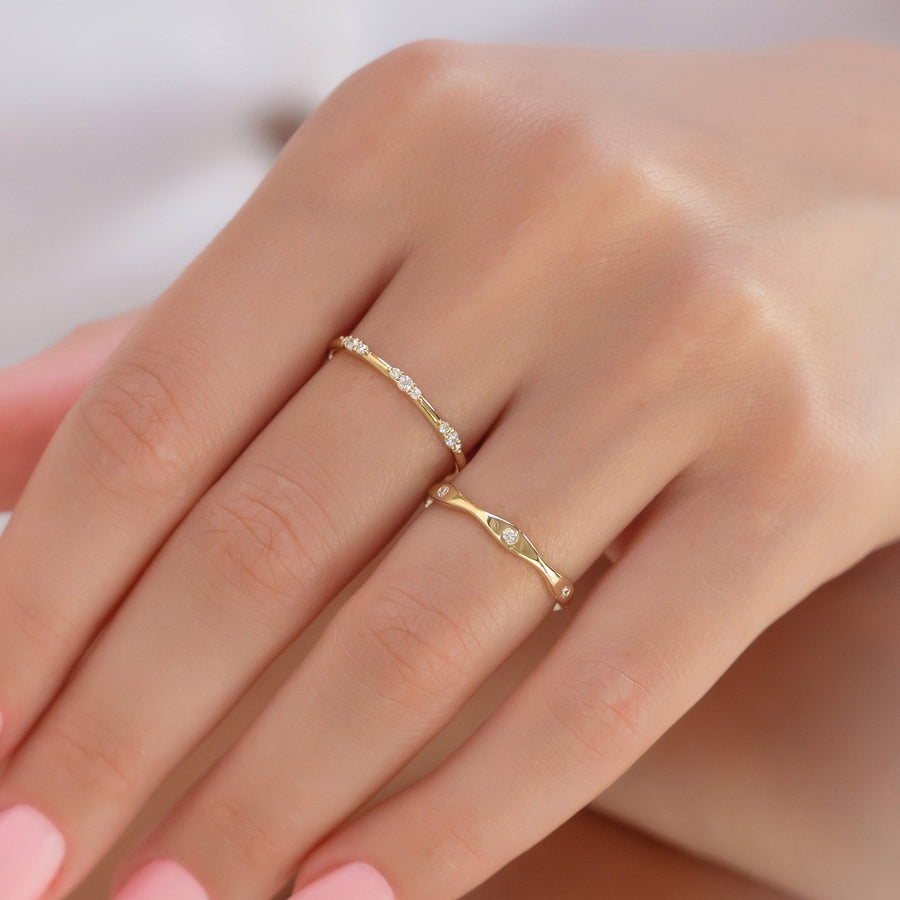 Wavelet Ring - Rings - Raelyn Rose Jewellery