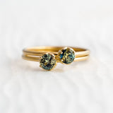 Rose Lace Ring - 0.32 Australian Parti Sapphire - Rings - Raelyn Rose Jewellery