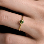 Rose Lace Ring - 0.33ct Australian Parti Sapphire - Rings - Raelyn Rose Jewellery