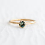 Rose Lace Ring - 0.33ct Australian Parti Sapphire - Rings - Raelyn Rose Jewellery