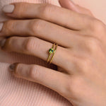 Rose Lace Ring - 0.33ct Australian Parti Sapphire - Rings - Raelyn Rose Jewellery