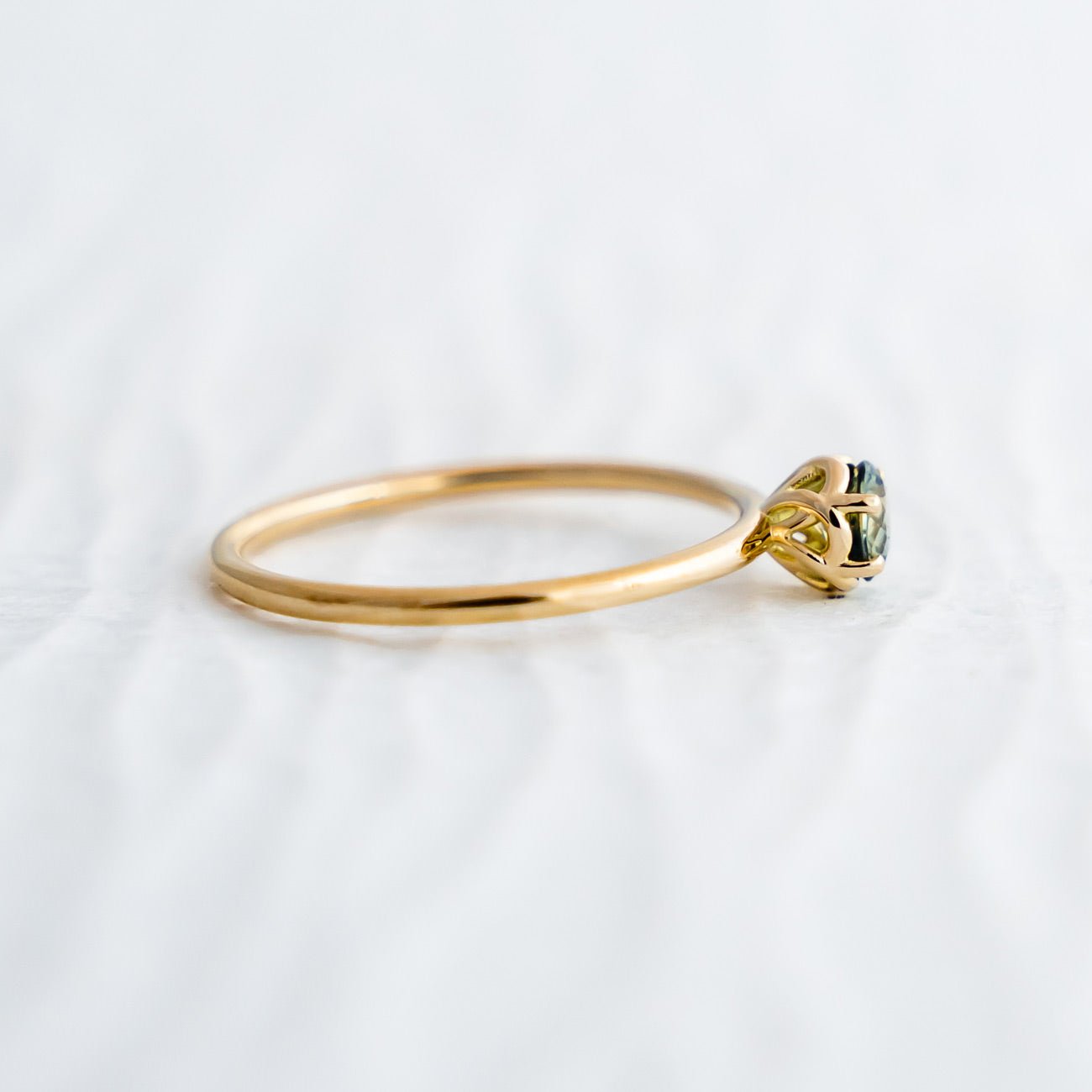Rose Lace Ring - 0.33ct Australian Parti Sapphire - Rings - Raelyn Rose Jewellery