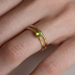 Rose Lace Ring - 0.33ct Australian Parti Sapphire - Rings - Raelyn Rose Jewellery